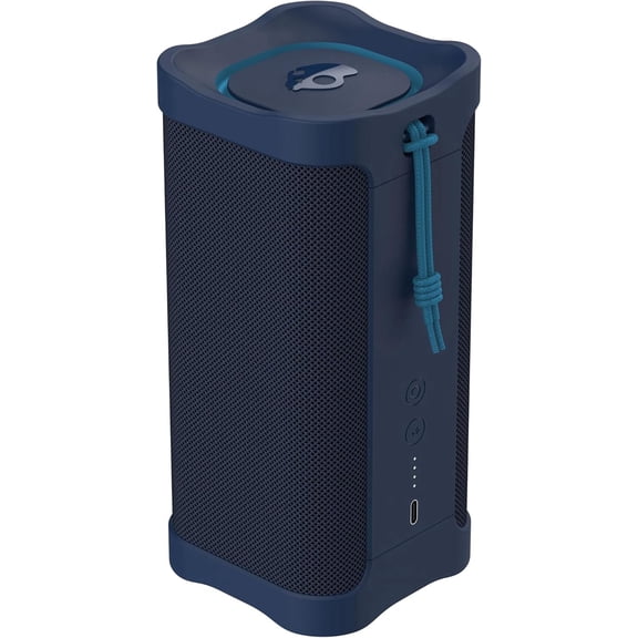 Skullcandy Terrain XL Bluetooth Speaker, IPX7 Waterproof, 18-Hour Battery, True Wireless Stereo, Nylon Wrist Strap