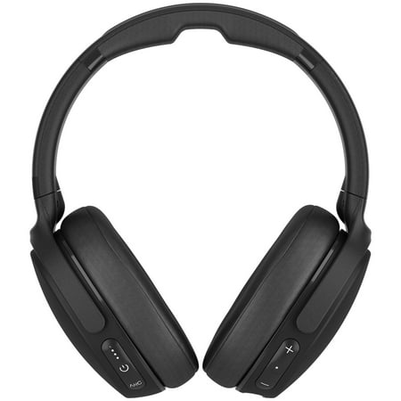 Skullcandy - Venue Wireless Noise Cancelling Over-the-Ear Headphones - Black