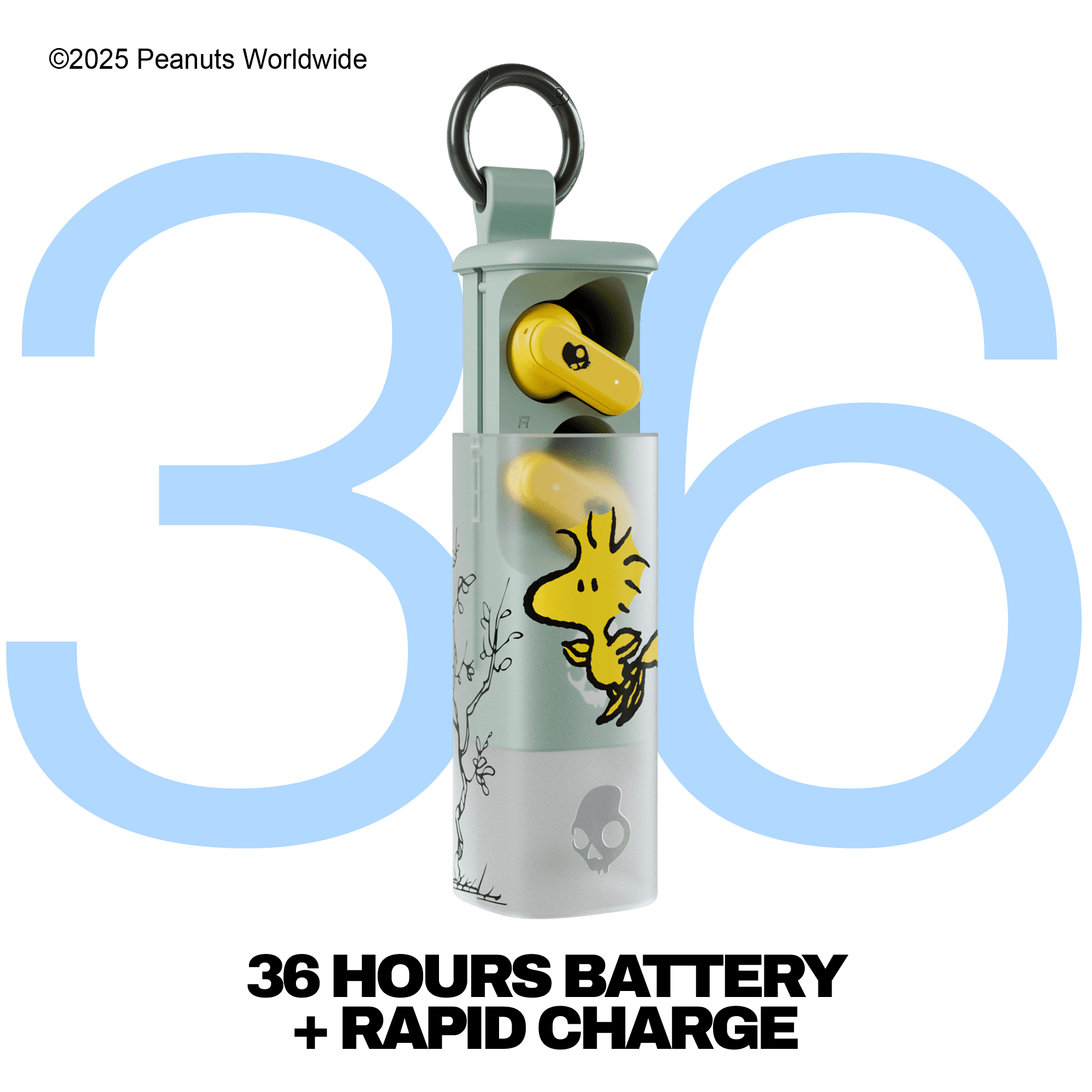Skullcandy x Peanuts Woodstock Dime Evo True Wireless in-Ear