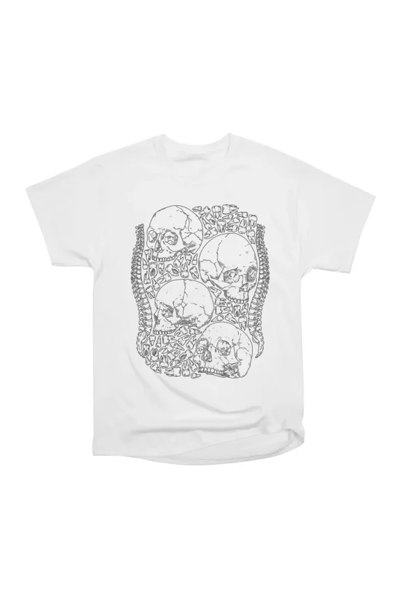 Skullcore Bone Pile T-Shirt Tee Gift For Him Merch For Her Apparel For Friend