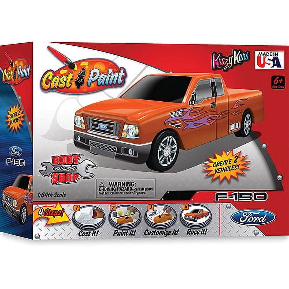 Skullduggery Krazy Kars Cast And Paint Body Shop Ford F150 Truck