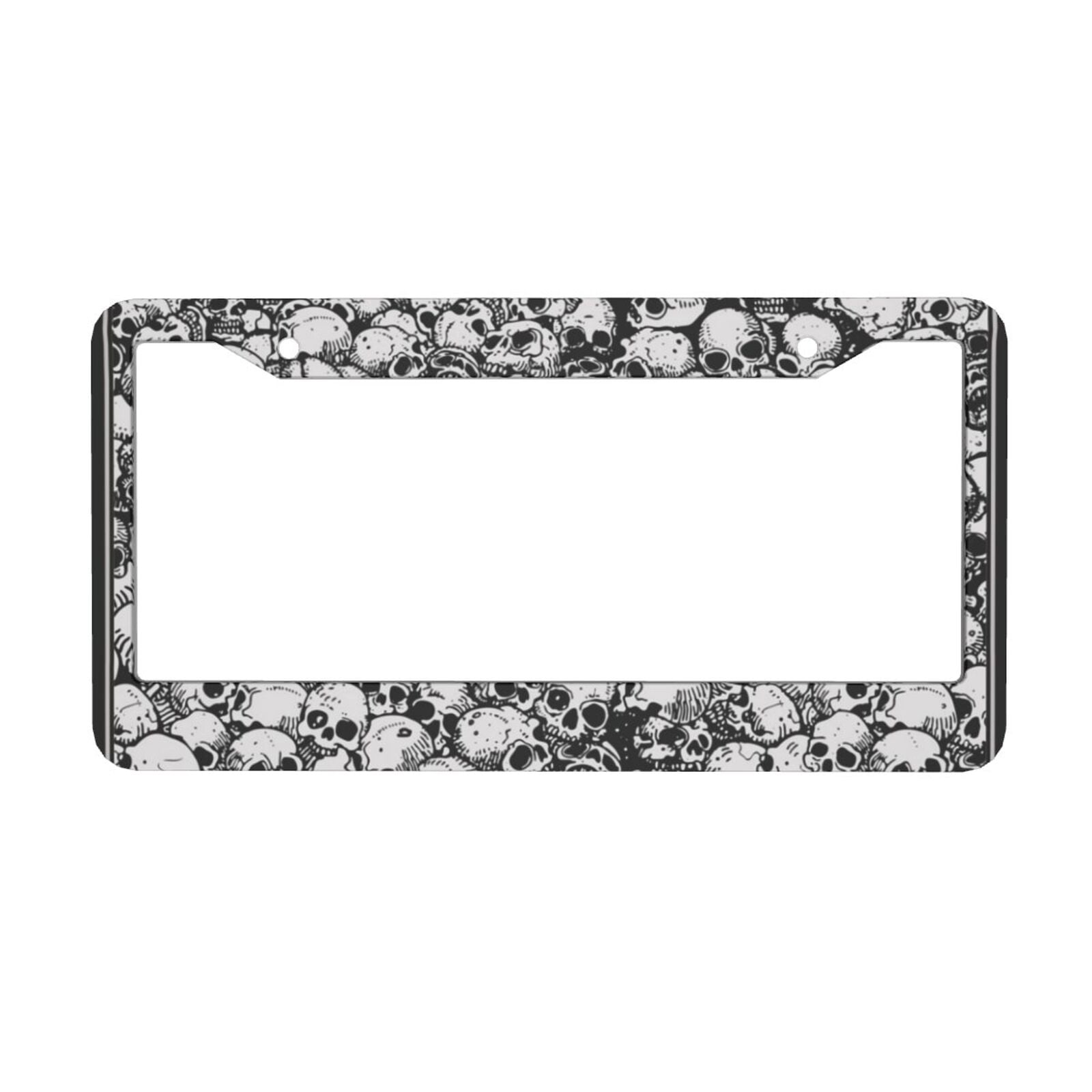 Skull License Plate Frame