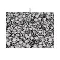 thumbnail image 1 of Skulls Head Gothic Skull Large Kitchen Drying Mat 18x24 Inch Ultra Absorbent Dish Drying Mats Foldable Countertop Protector, 1 of 8