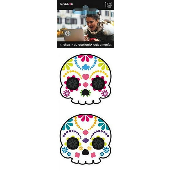 Skulls Rhinestone Stickers