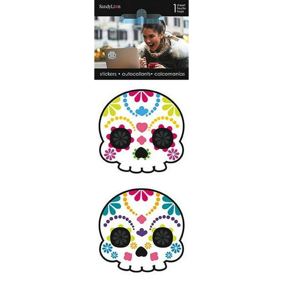 Skulls Rhinestone Stickers