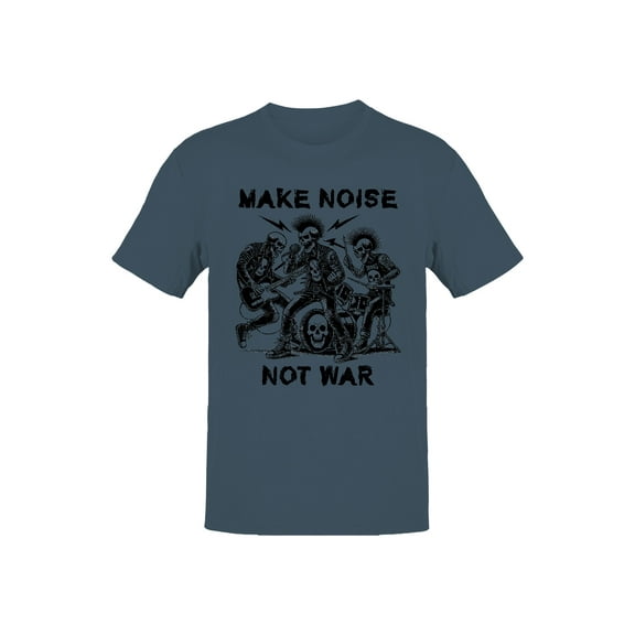 Skulls Rocking Punk Band Illustration Men's T-shirt