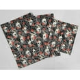 thumbnail image 1 of Skulls Webs & Roses Countertop Appliance Slider Mats by Penny's Needful Things - Small, 1 of 3