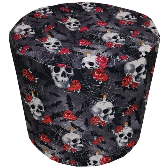 Skulls Webs & Roses Cover Compatible for Instant Pot Pressure Cooker by Penny's Needful Things (6 Quart)