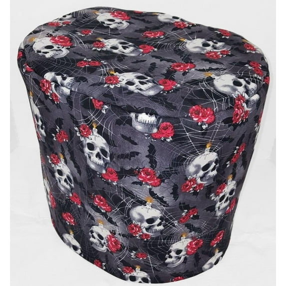 Skulls Webs & Roses Cover Compatible with Keurig Coffee Maker by Penny's Needful Things (Duo 5100)