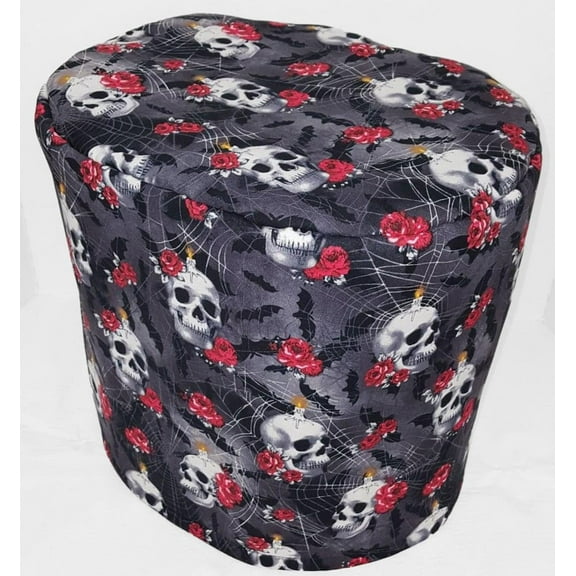 Skulls Webs & Roses Cover Compatible with Keurig Coffee Maker by Penny's Needful Things (Supreme K910)
