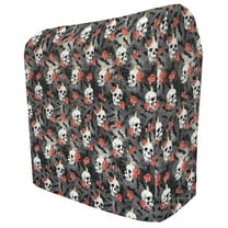 Skulls Webs & Roses Cover Compatible with Ninja Slushi Professional Frozen Drink Maker by Penny's Needful Things (Regular)