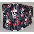 thumbnail image 1 of Skulls Webs & Roses Toaster Cover by Penny's Needful Things (2 Slice), 1 of 1