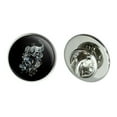 thumbnail image 1 of Skulls and Roses Floral Flowers Biker Motorcycle Metal 0.75" Lapel Hat Pin Tie Tack Pinback, 1 of 5
