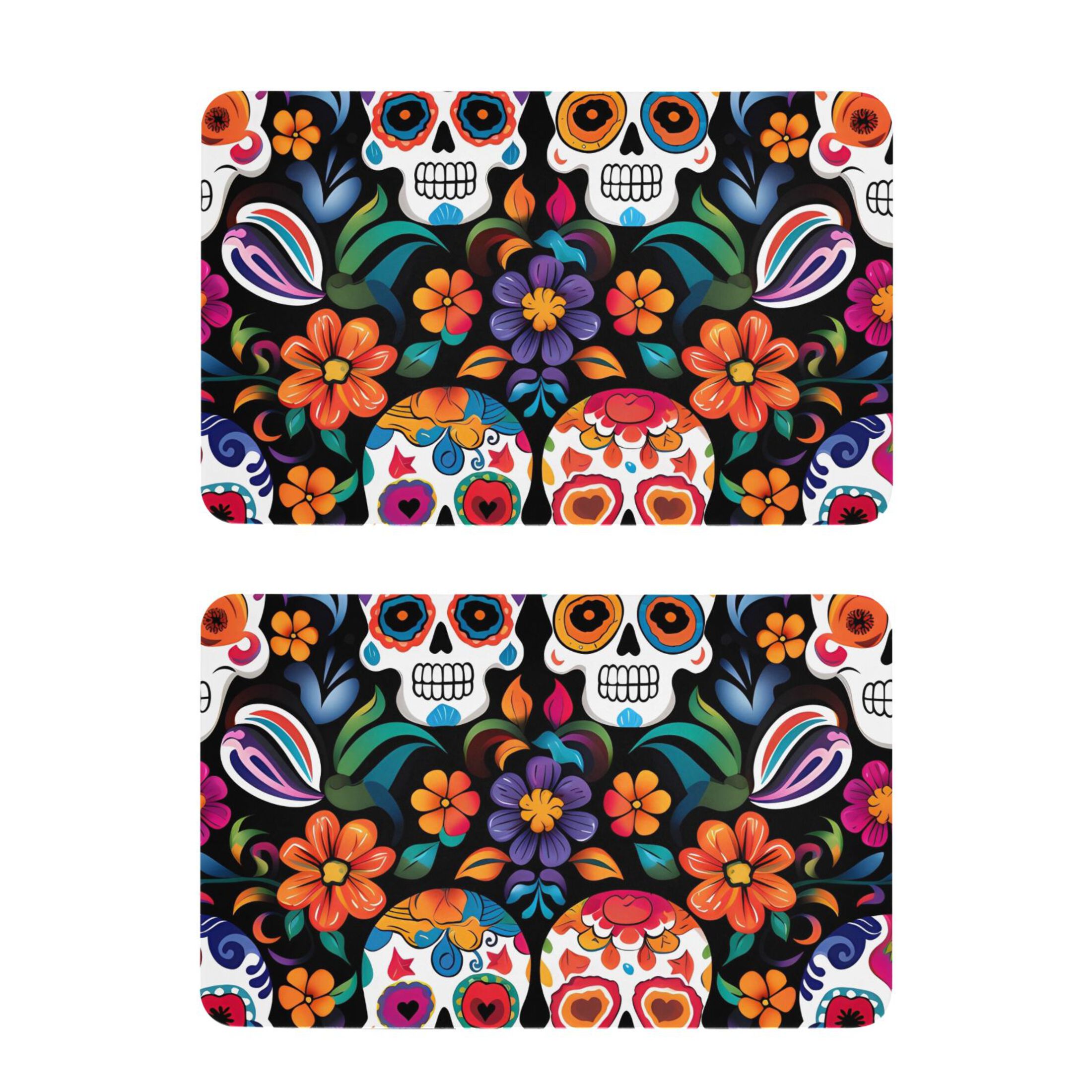 Sticker Magnets Office Skulls and Roses Flowers Fridge Magnetic Sticker Refrigerator Magnets ...
