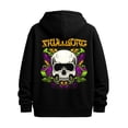 thumbnail image 1 of Skullzorg T-Shirt funny hoodies fire skeleton men sweatshirts black sutumn clothes hoodies halloween 3d idk Original Unisex Shirt Graphic Tee tshirts, 1 of 7
