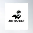 thumbnail image 1 of Skunk Air Freshener Poster Wall Art, Modern Wall Decor For Living Room Bedroom, 16x24 UNFRAMED, 1 of 3