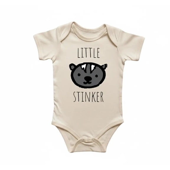 Skunk Animal Newborn Baby Bodysuit