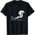 thumbnail image 1 of Skunk Design Cute Animal Skunk Lover T-Shirt, 1 of 6