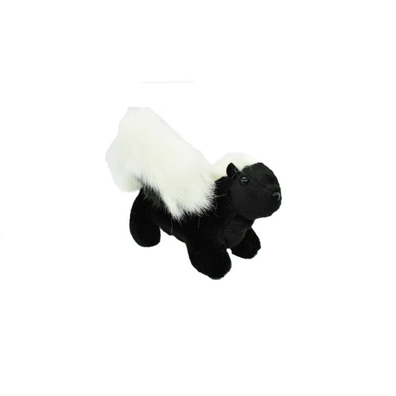 Skunk Finger Puppet Super Cute Soft Stuffed Realistic Plush Animal, Gift, Educational Toy 4" F875 B65