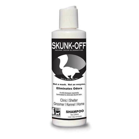 Skunk Off Shampoo Safe Gentle Pet Formula Neutralize Odors Choose 8 oz or Gallon (8 Oz)