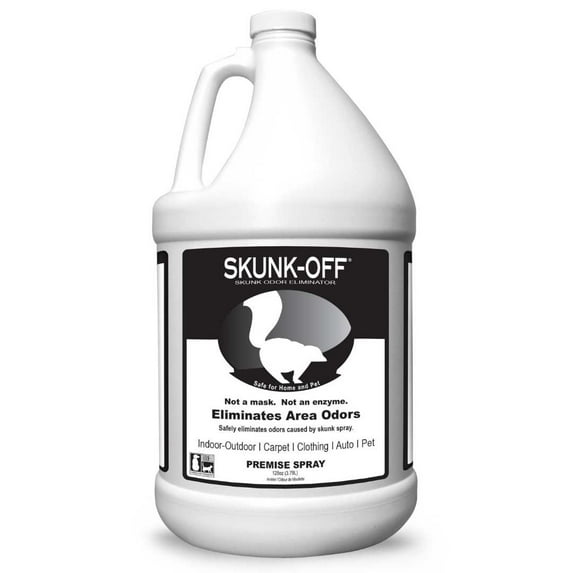 Skunk-Off Skunk Odor Eliminator Deterrent Spray, 126 oz