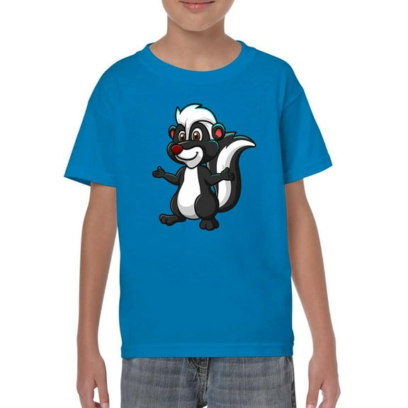 Skunk Sitting T-Shirt Juniors -Image by Shutterstock,  x-Small