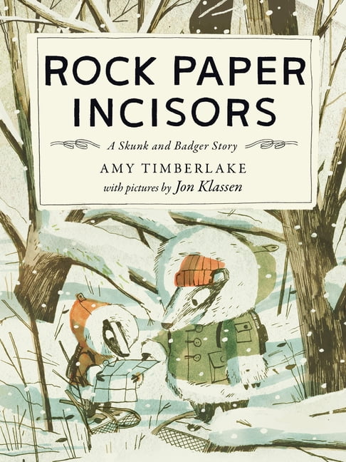 Skunk and Badger Rock Paper Incisors: A Skunk and Badger Story, Book 3, (Paperback)
