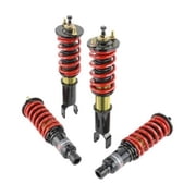 Skunk2 Racing 541 05 8715 Pro St Coilover Shock Absorber Set Fits Fits/For Civic Fits select 1991 HONDA CIVIC DX, 1989-1990 HONDA CIVIC