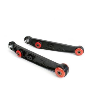 Skunk2 Racing 542-05-1195 Black Alpha Series Rear Lower Control Arm Set for Honda Acura EG DC Fits select: 1992-1997 HONDA CIVIC, 1990-1994 ACURA INTEGRA