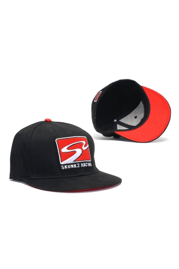 Team Baseball Cap Racetrack Logo (Black) - L/XL