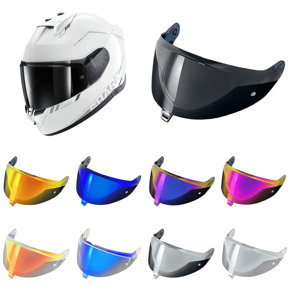 Skwal i3 Face Shield for SHARK Skwal i3 D-Skwal3 Ridill 2 Helmet Visor Replacement Motorcycle Accessories Lens Sunscreen UV Cut