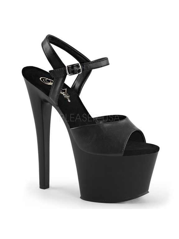 Sky-309, 7" Spike Heel Platform Sandal