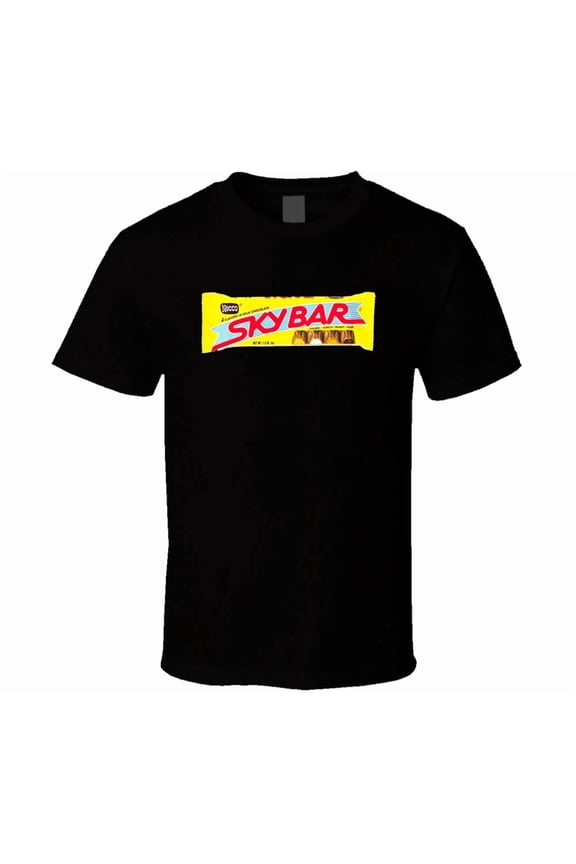 Sky Bar Chocolate Candy Bar Retro Nostalgia Foodie Logo Tee Unisex T-Shirt, up to size 5XL