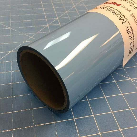 Sky Blue 15" x 10' (feet) ThermoFlex Plus Heat Transfer Vinyl, HTV