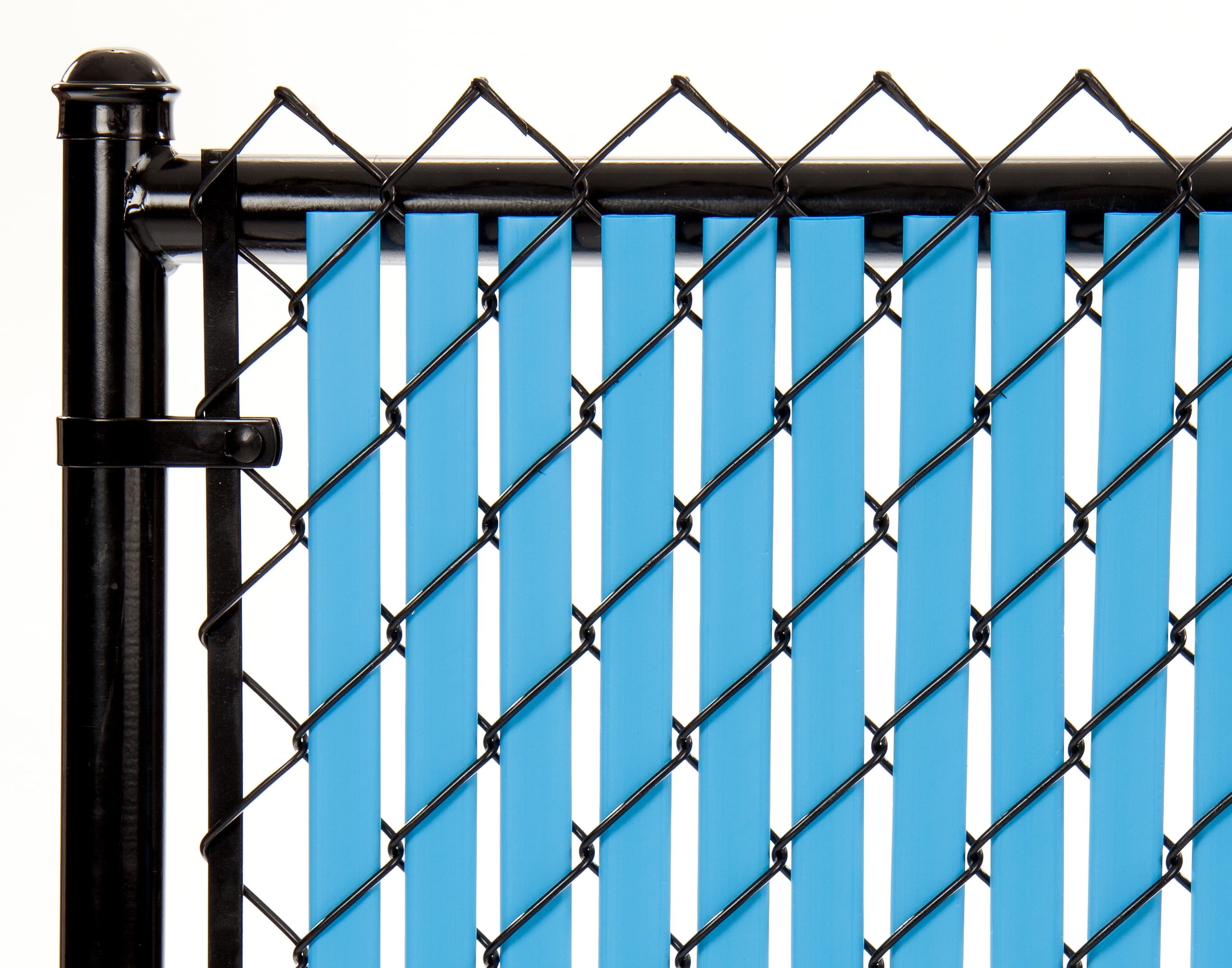Sky Blue 3ft Tube Slat for Chain Link Fence - Walmart.com