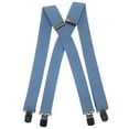 thumbnail image 1 of Sky Blue Boys Suspenders 1 inch X Back Spencer J's, 1 of 4