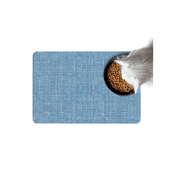 Sky Blue Doormat Non Slip Diatomaceous Earth Door Mat Absorbent Quick Dry Soft Washable Entrance Rug for Bathroom Laundry Room 24"x36"