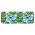 thumbnail image 1 of Sky Blue Floating Island Dinosaurs Pattern Kitchen Rug Mat,Kitchen Runner Rugs Non Skid Washable,Decorative Kitchen Floor Mats for Kitchen,Sink,Laundry,17"x47.2", 1 of 7