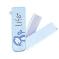 thumbnail image 1 of Sky Blue Folding Comb with Mirror, Portable Teen Comb, Folding Comb with Mirror, Portable Teen Comb Set, Plastic Teeth, 1 of 6