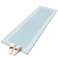 thumbnail image 1 of Sky Blue Greek Key Large Area Rugs for Bedroom Living Room, Soft Non Slip Carpet Bedside Rug, Geometric Greece Ancient Farmhouse Geo Rectangular Floor Cover Kitchen Accent Rug 2'x6' for Office, 1 of 9
