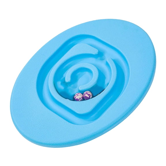 Sky Blue Kid's Snail Balance Seesaw Board - Children's Maze Balance Board for Fun Balancing Games and Sensory Integration Activities