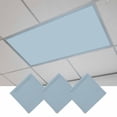 thumbnail image 1 of Sky Blue Magnetic Fluorescent Light Covers for Ceiling Lights 2 x 4 Feet, Modern Pure Winter Sky Blue Office Classroom Kitchen Drop Ceiling Light Covers Lighting Filters Shade Panel 3 Packs, 1 of 9