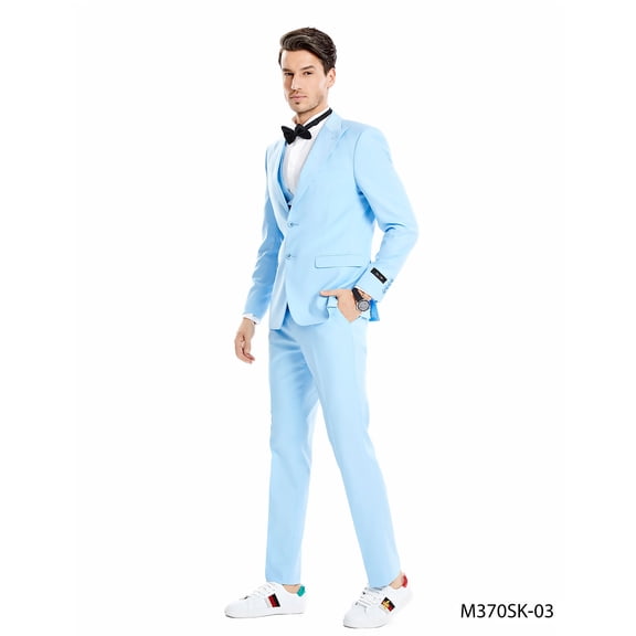 Sky Blue Mens-suit
