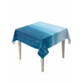 thumbnail image 1 of Sky Blue Ombre Table Cloth, Modern Abstract Art Ocean Oil Painting Waterproof Tablecloth for Square Tables, Reusable Washable Fabric Table Cover for Restaurant Kitchen Dining Tables 54"x54", 1 of 6