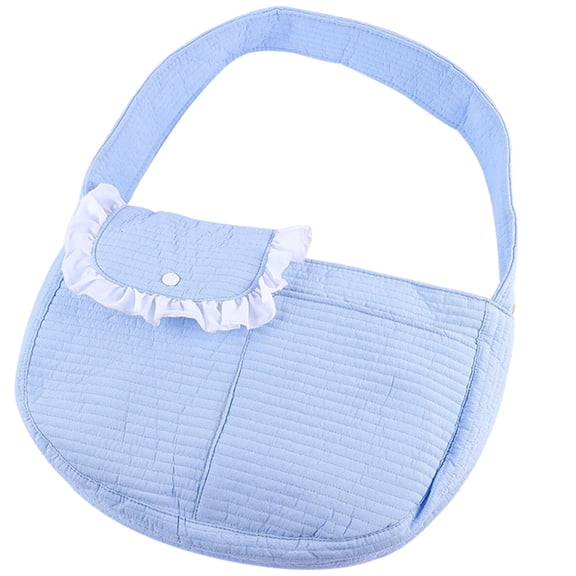 Sky Blue Pet Carrier Backpack Comfortable Breathable Design for Cats and Small Dogs