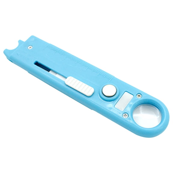 Sky Blue Sewing Threader Tool 4 in 1 Handheld Needle Threader for Sewing Machine Diy Craft Easy Threading Quicks Removal, 5X1In, 1Pcs