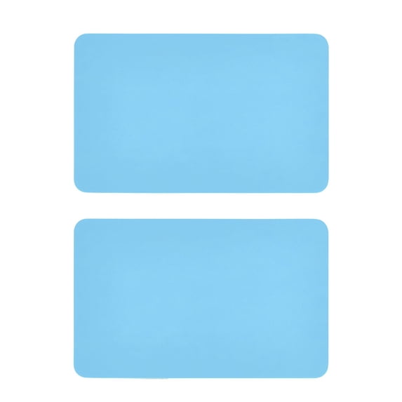 Sky Blue Strong Fridge Magnets Refrigerator Magnets Sticker Decor for Whiteboards Locker 4"x2.5" 2 Pack