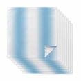 thumbnail image 1 of Sky Blue White Cloth Napkins, Gradient Vertical Stripes Minimalist Washable and Reusable Dinner Napkins Set of 8, Table Napkin for Kitchen Party Birthday Wedding Hotel Housewarming 20"x20", 1 of 8