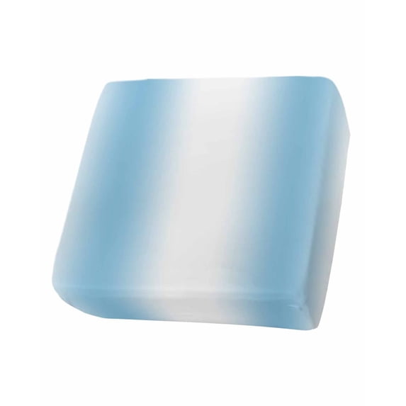 Sky Blue White Couch Cushion Covers Stretch, Washable Sofa Seat Covers Individual Seat Cushion Sofa Slipcovers Gradient Vertical Stripes Minimalist Couch Cover Furniture Protector S-1PCS