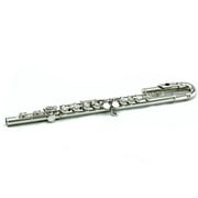 Sky C Flute with Lightweight Case, Cleaning Rod, Cloth, Joint Grease and Screw Driver - Curved Nickle